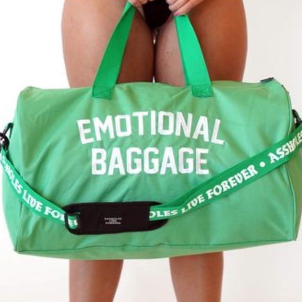 Assholes live forever Duffle bag